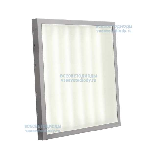 Светильник Clip-in 56W-6600Lm   4000-4500К Опал IP54 с БАП (vsesv) на 1 час (Класс 1)